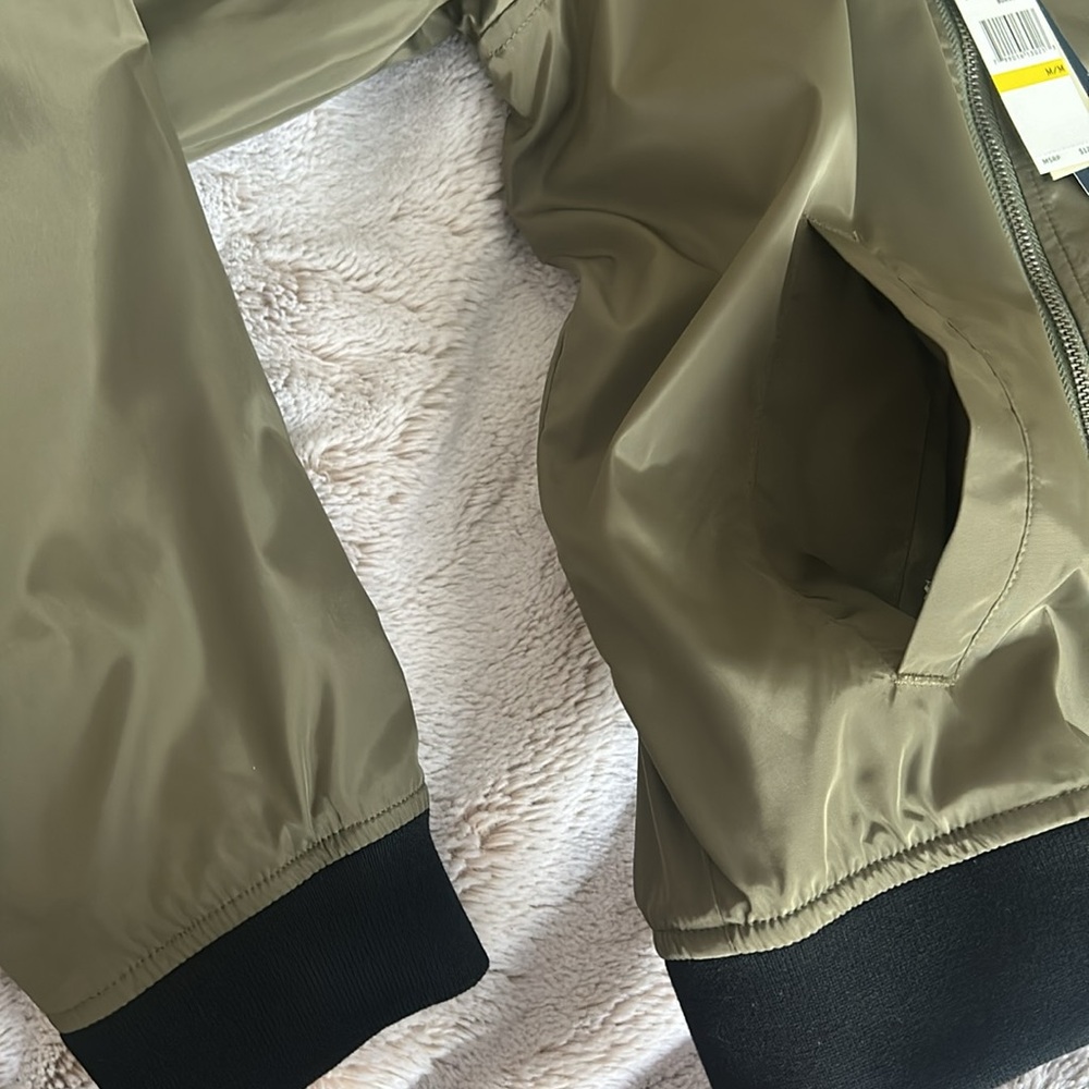 NWT Penguin olive bomber jacket - Picture 7 of 14